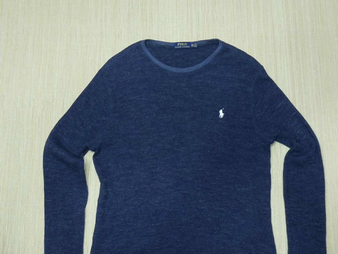 (2XL) 폴로랄프로렌 남성 와플 라운드 긴팔 티셔츠 상품이미지3