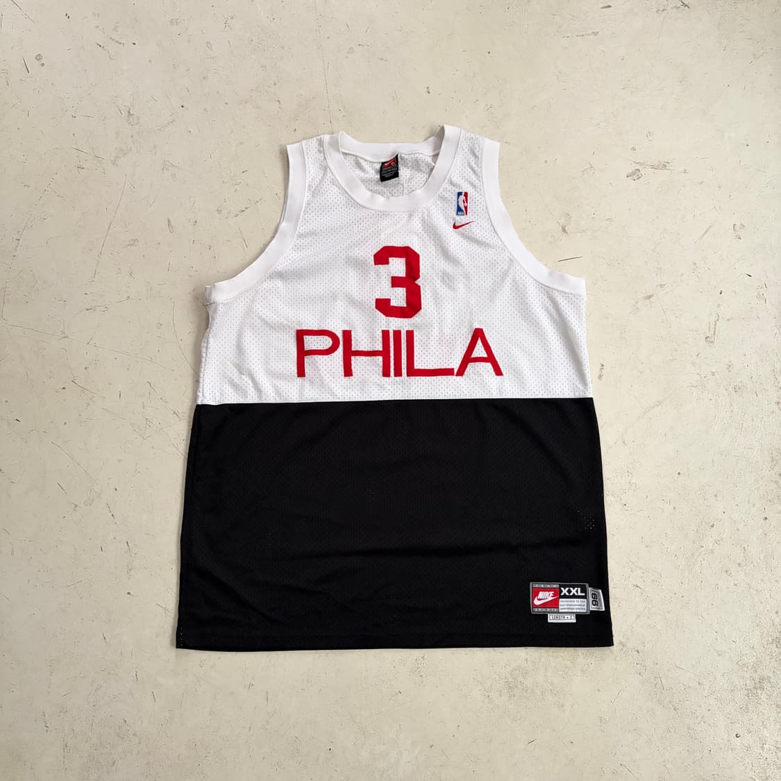 00s 나이키 NBA 필라델피아 76ers 빈티지 농구유니폼 져지 2XL 상품이미지1