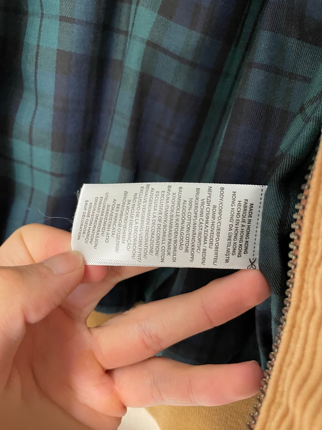 폴로 바라쿠다 코듀로이 자켓 브라운 상품이미지5