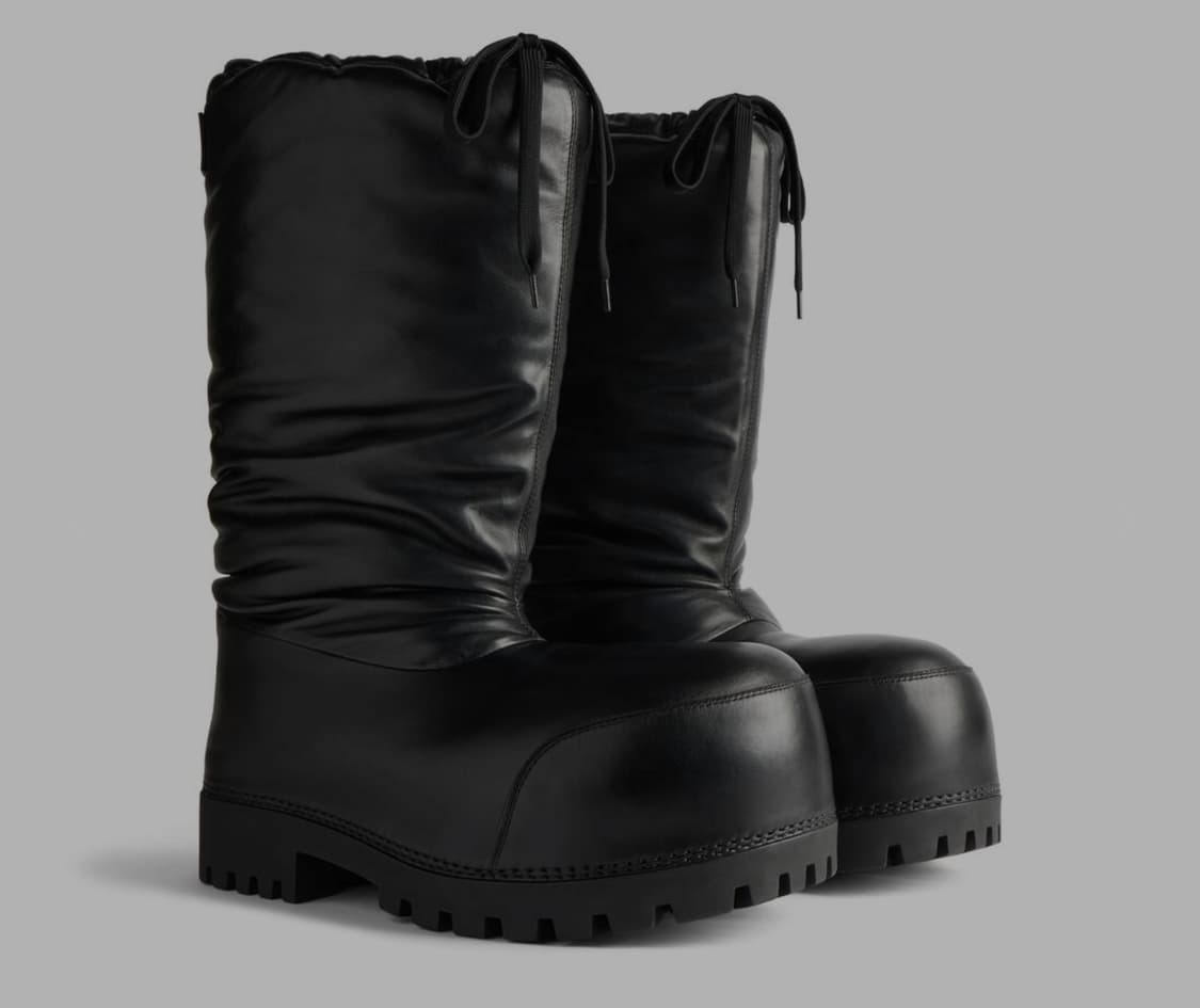 발렌시아가 알래스카 스키웨어 래더 하이부츠 블랙 43~44사이즈 상품이미지2