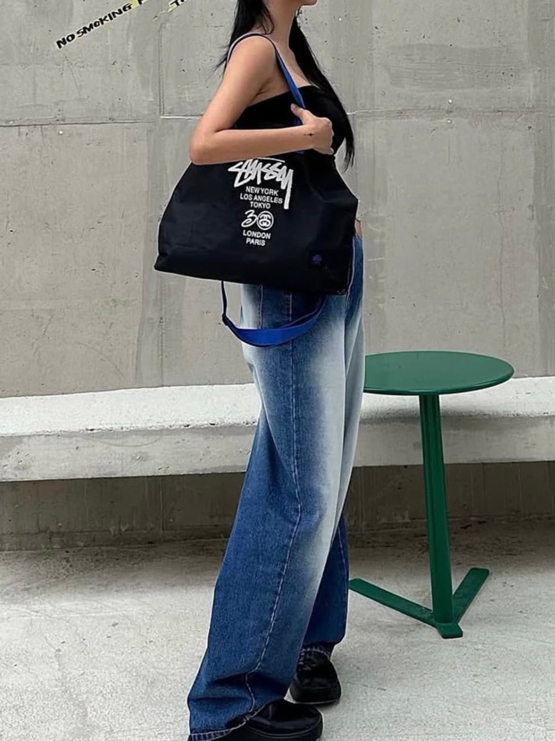 스투시 숄더백 크로스백 잡지부록 정품 상품이미지5