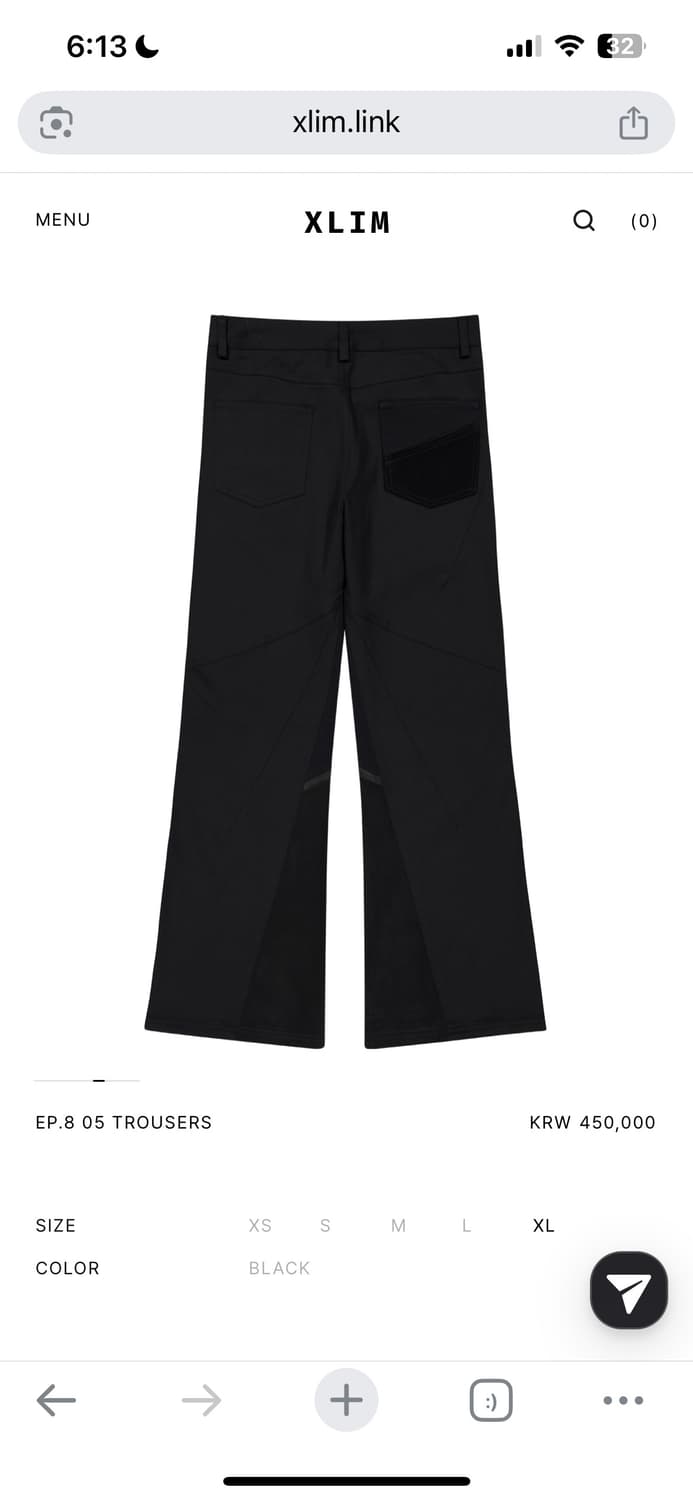 엑슬림 ep8 05 트라우저 상품이미지2