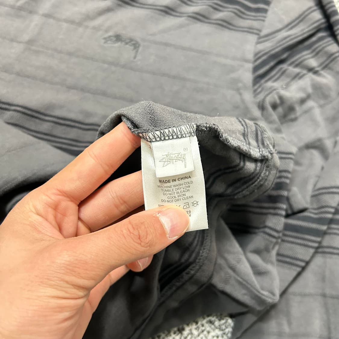 스투시(Stussy)롱슬리브 크루넥 티셔츠 상품이미지5