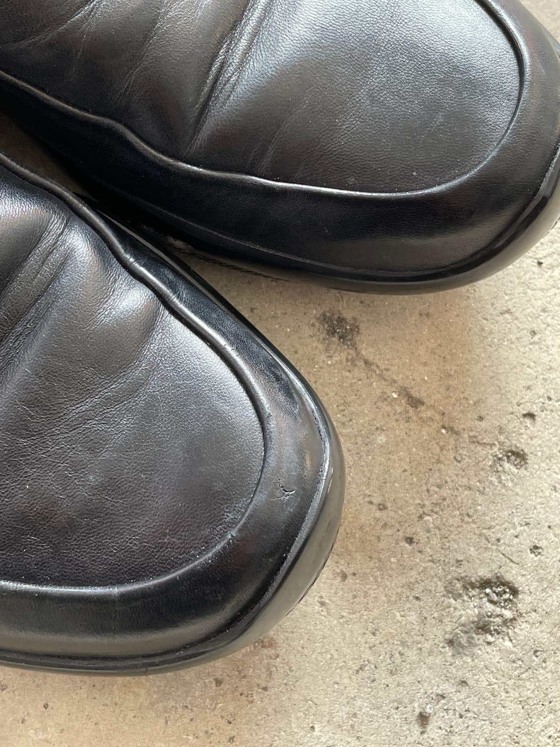 00s Prada Sports Buckle Black Loafers  상품이미지10