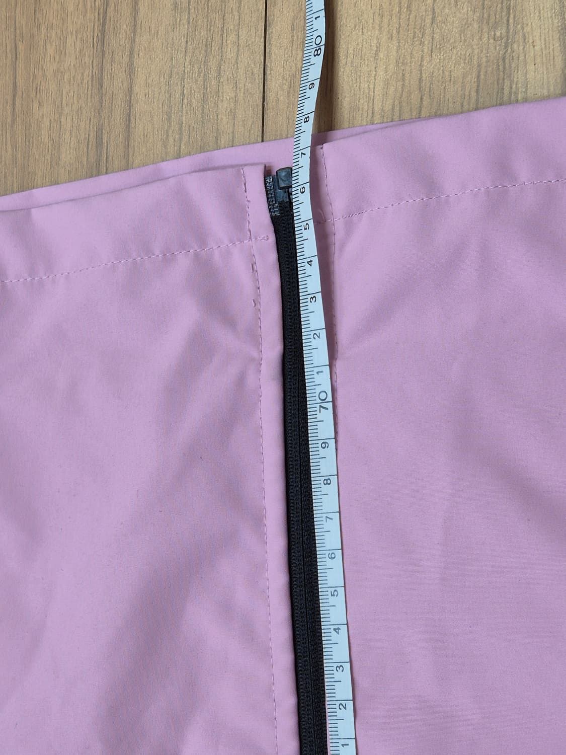 젝시믹스 핑크색 바람막이 M사이즈 판매합니다. 100% 폴리에스터 소재로 상품이미지7