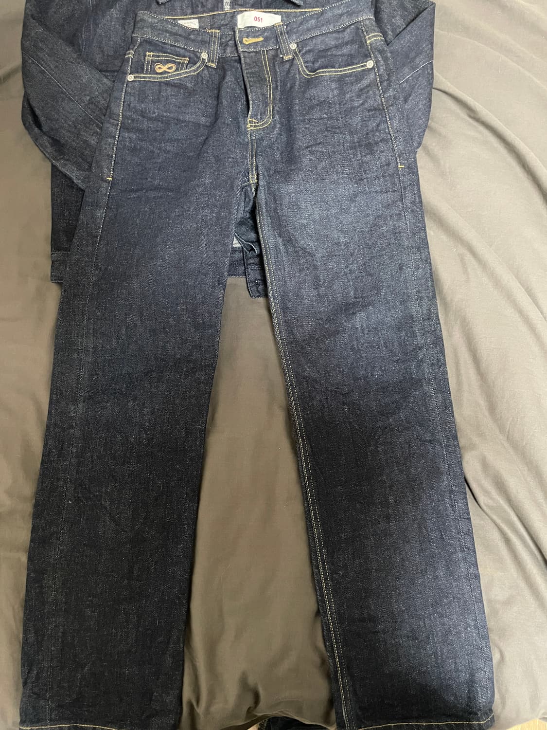 플랙 칸디아니 데님 셋업 (개별 구매 가능) 상품이미지3