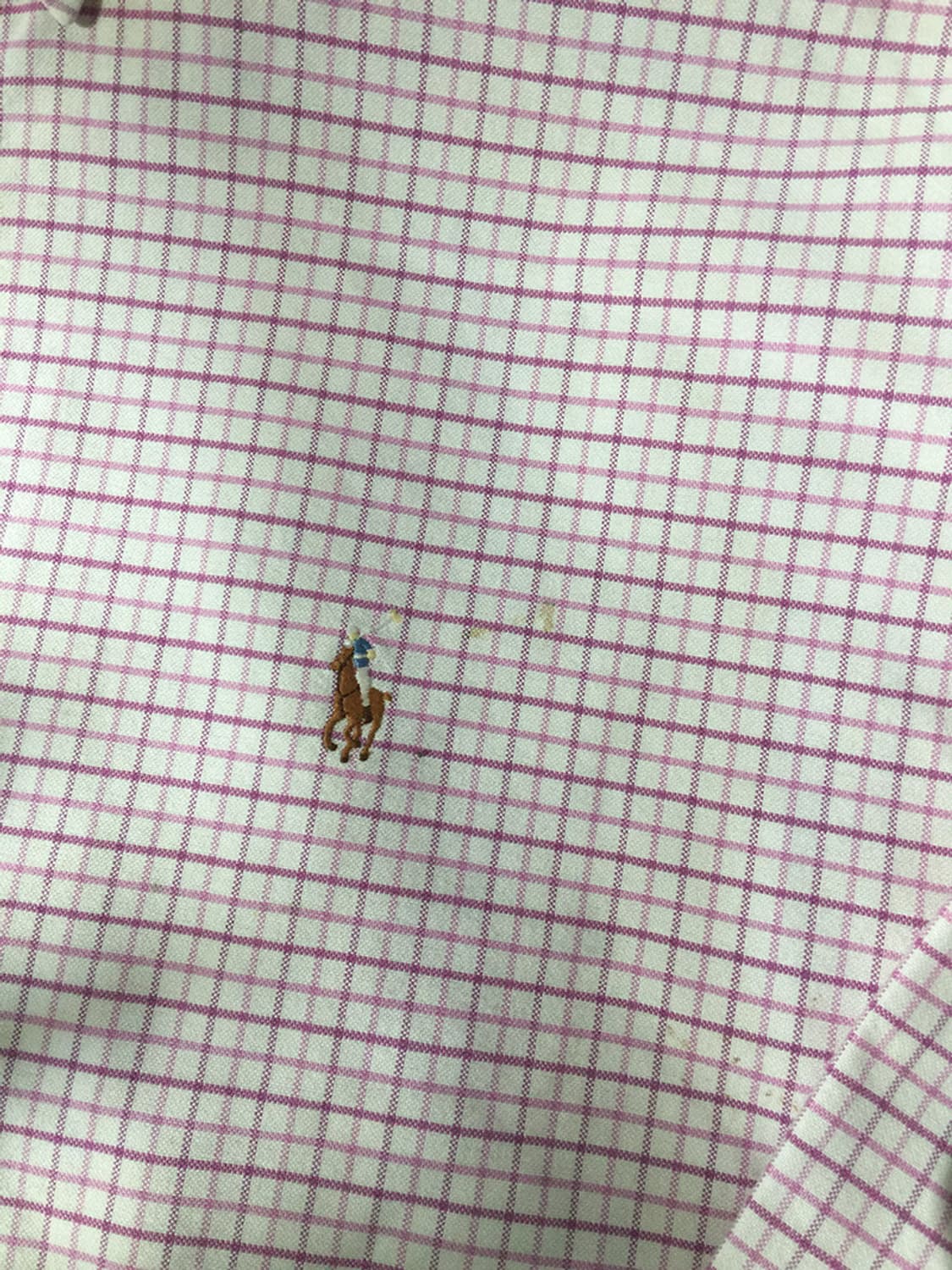 (MAN) 폴로랄프로렌 체크셔츠 XL 상품이미지4