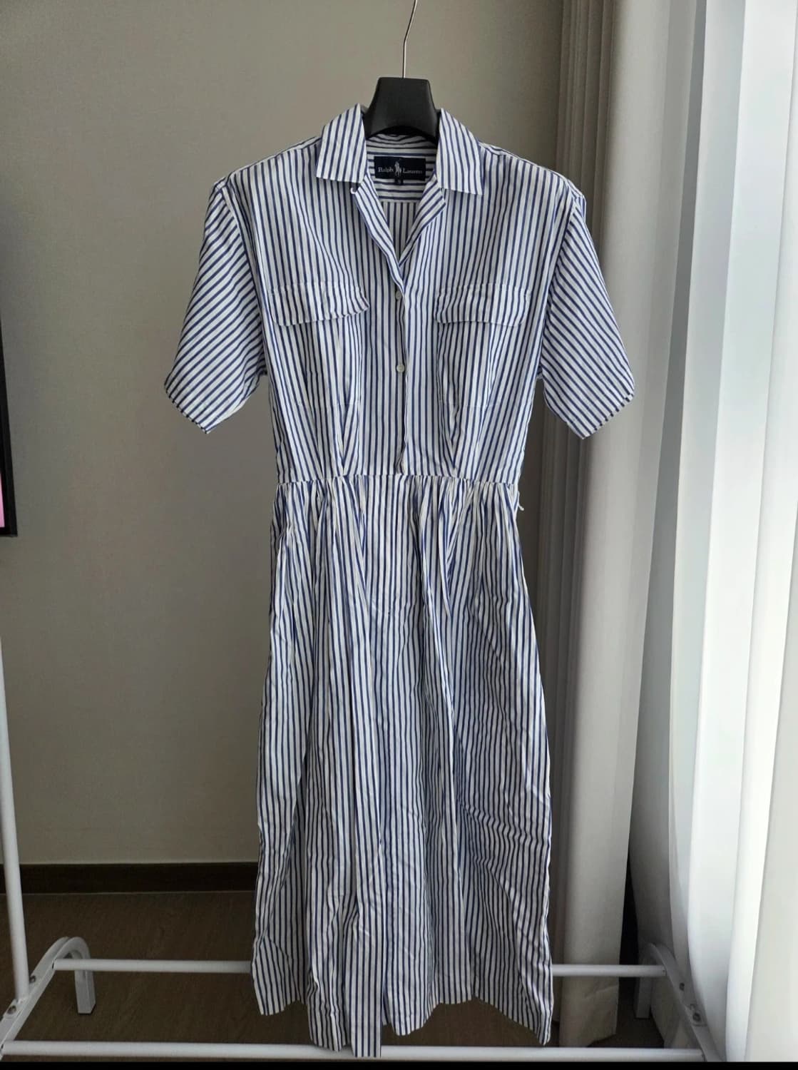 폴로 랄프로렌 스트라이프 셔츠 원피스 상품이미지1