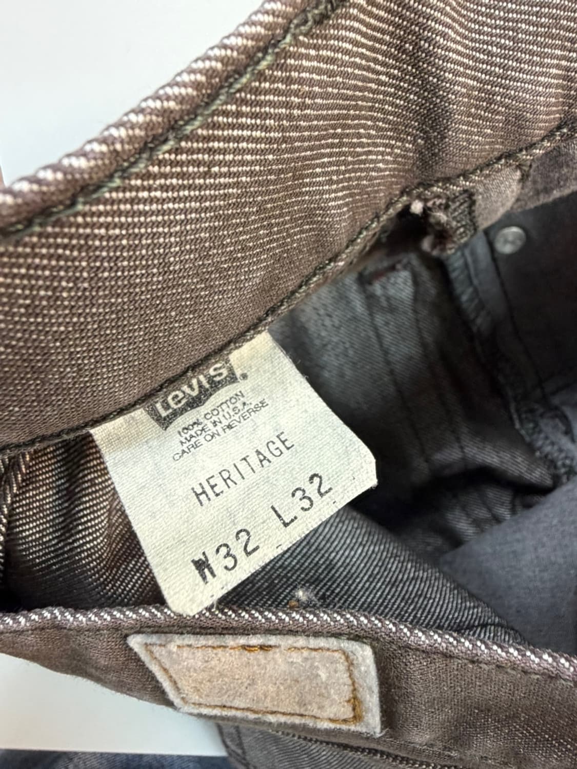 리바이스 헤리티지 데님 팬츠  상품이미지7