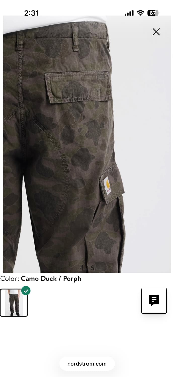 칼하트 덕 카고 팬츠 30x32 사이즈 상품이미지7