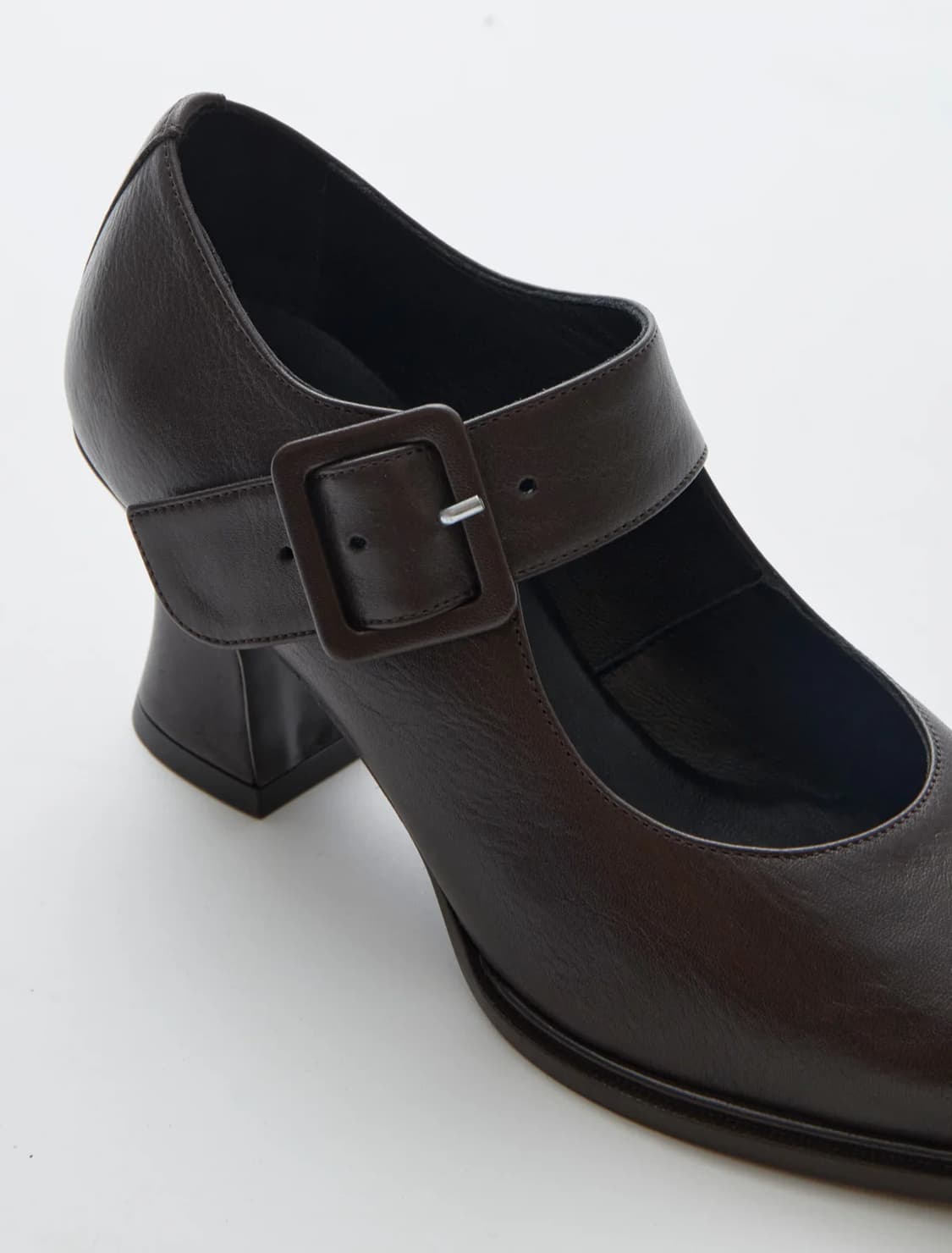 [36,37,38,39] 팔로마울 CARMEN 까르멘 메리제인 힐 브라운 상품이미지4