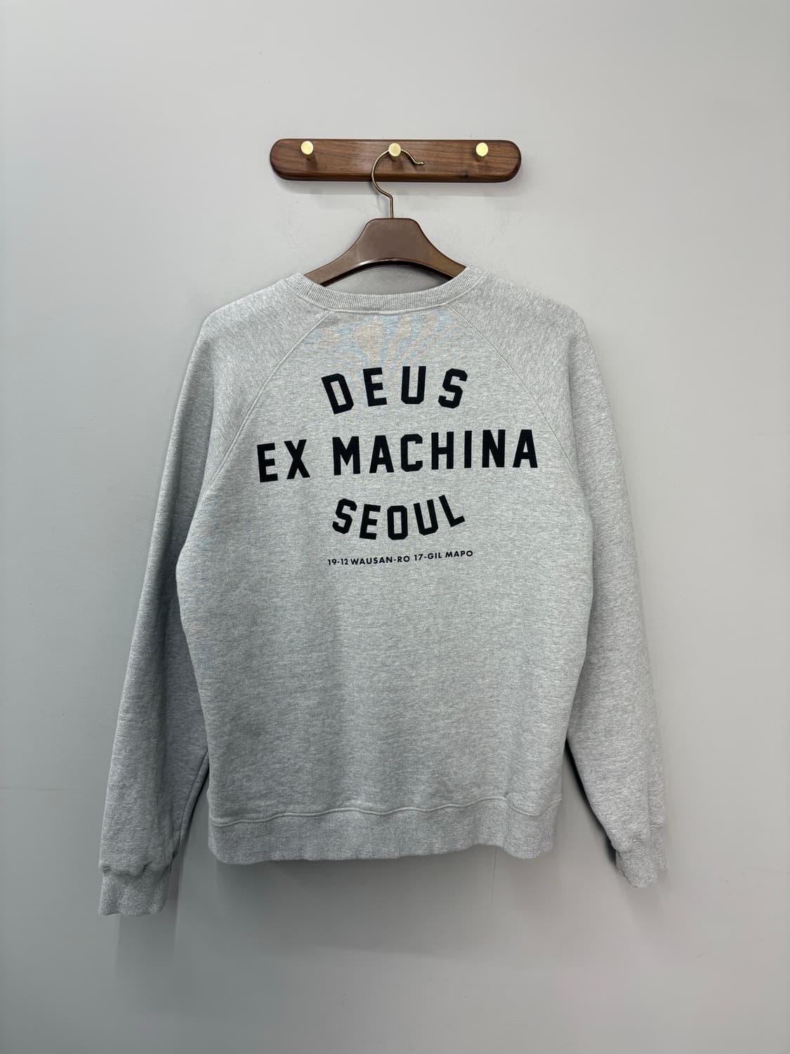 데우스엑스마키나 서울 어드레스 크루넥 스웨트셔츠A2976 상품이미지4