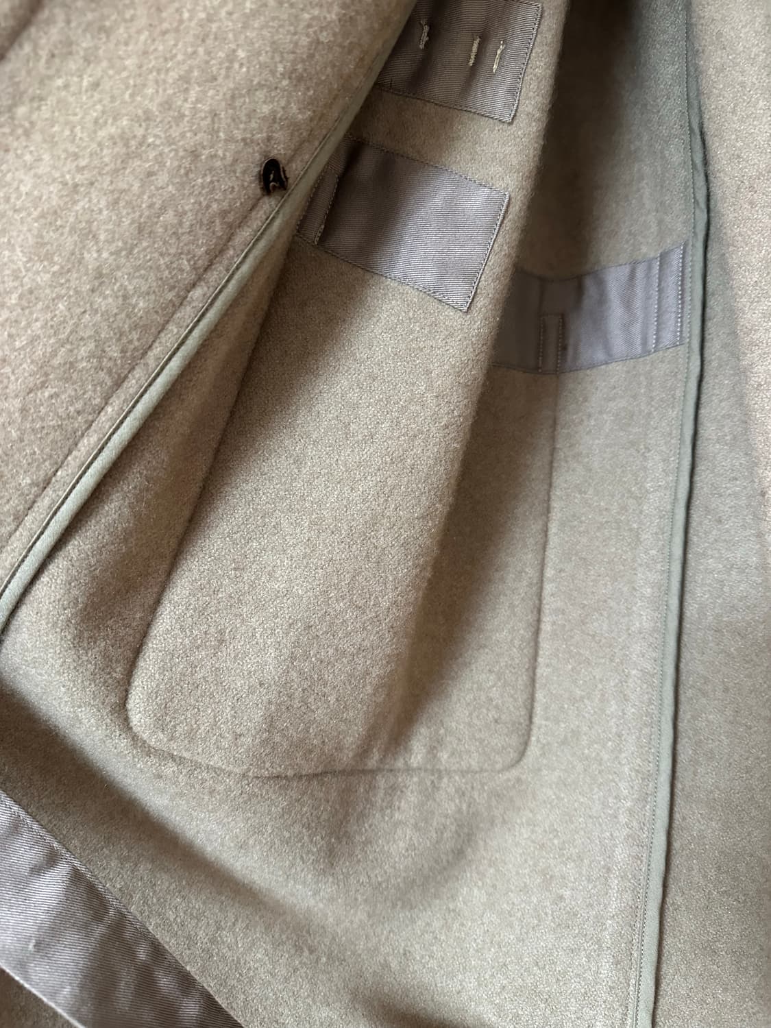 캡틴선샤인 21fw 더플 코트 캐시 베이지 38 상품이미지3