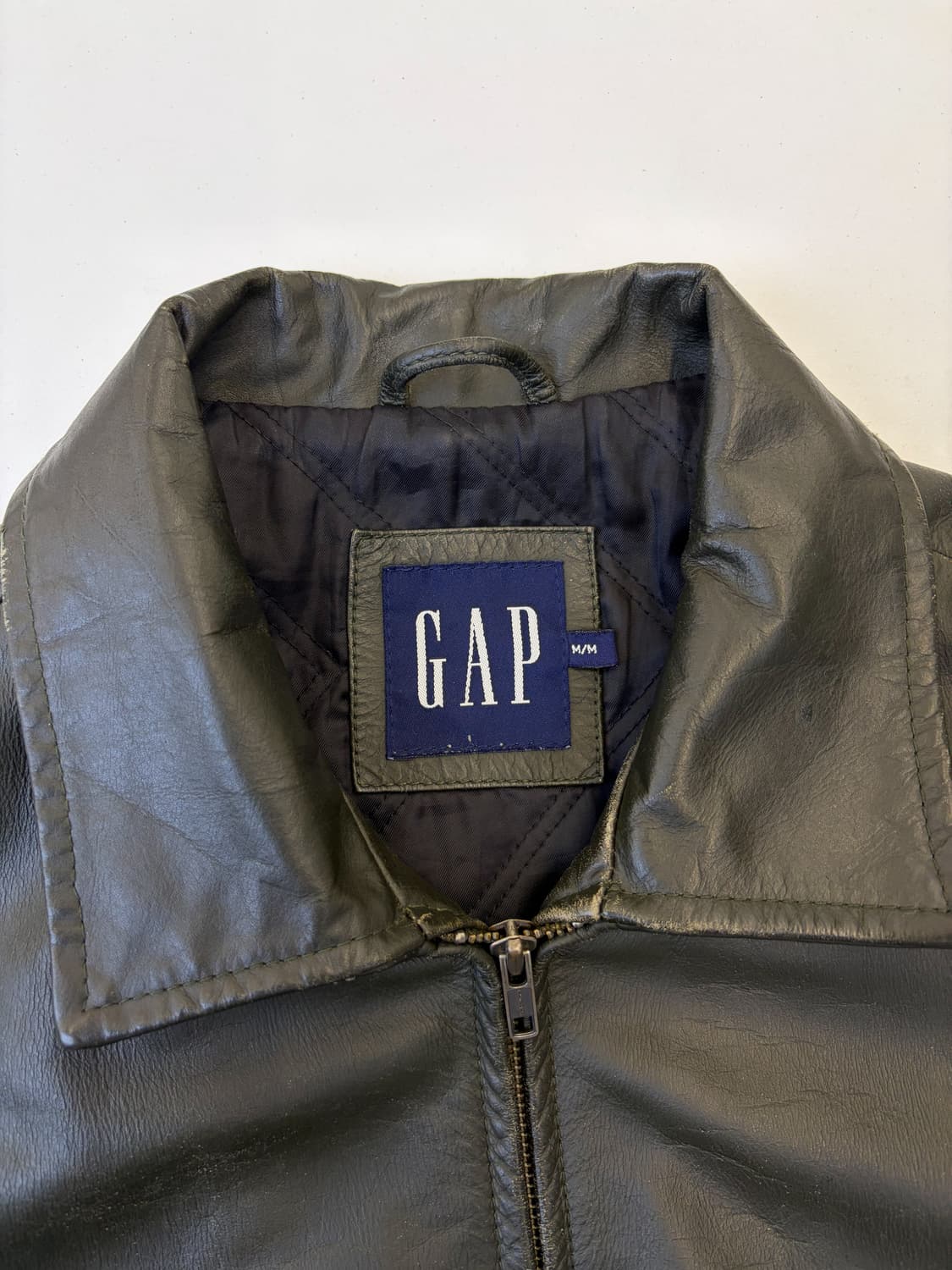 올드 갭 레더 자켓 상품이미지4