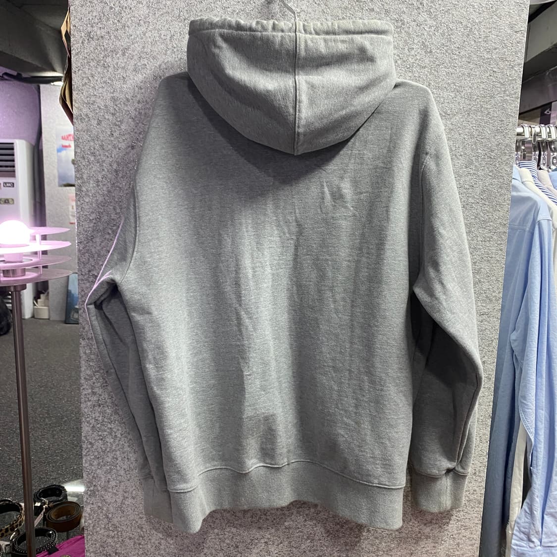 해브어 굿타임 박스로고 박시힛 후드 집업 B3507 상품이미지5