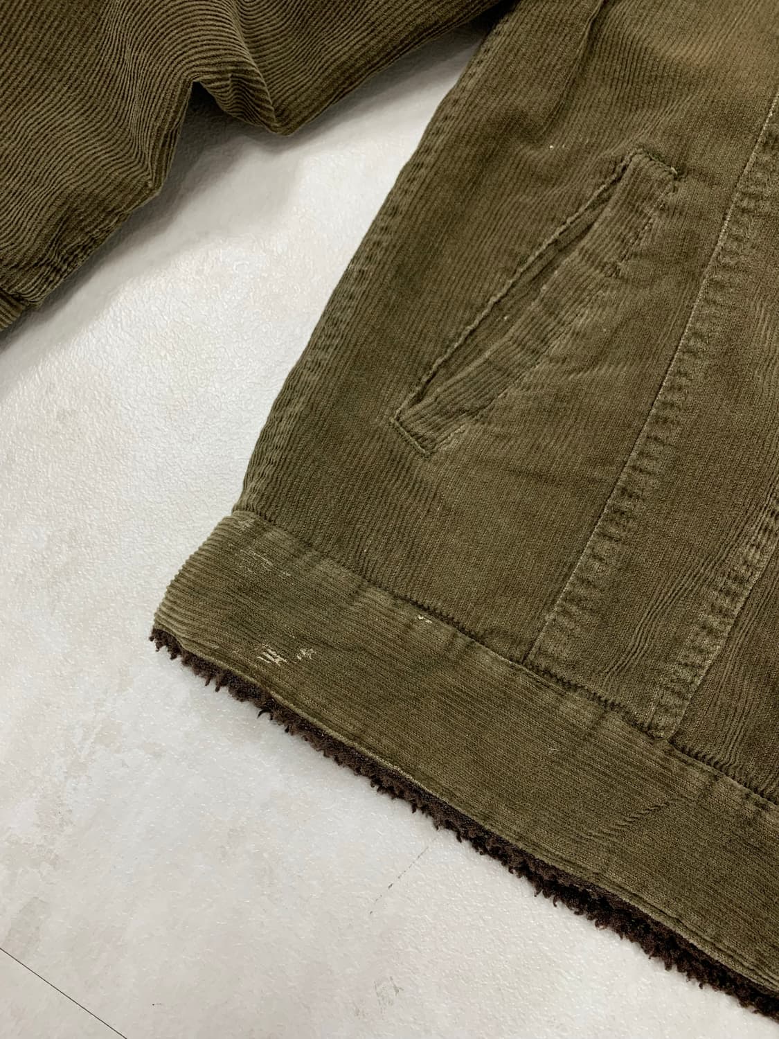 DKNY 코듀로이 쉐르파 자켓 상품이미지6