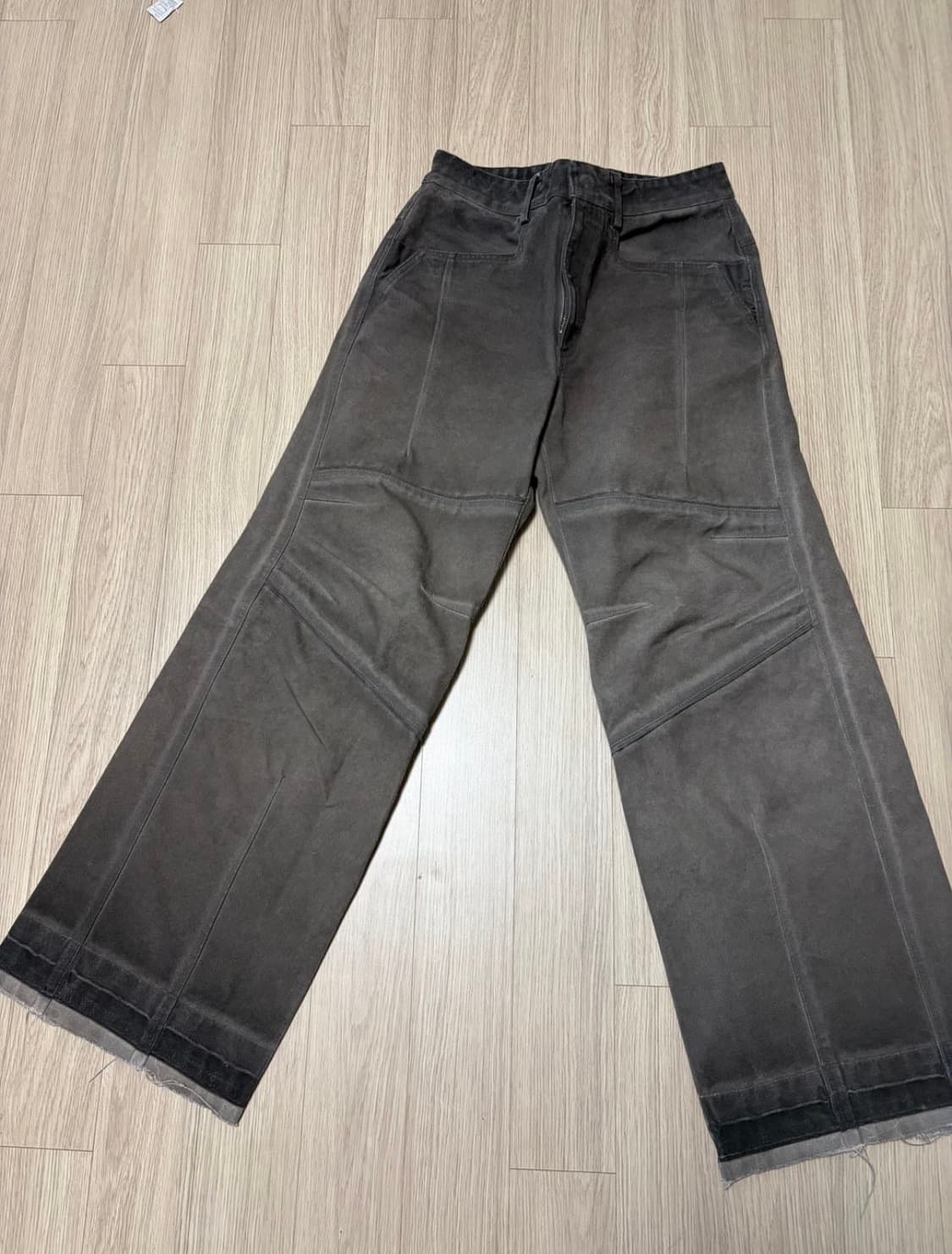 Xlim EP.8 01 TROUSERS : WASHED BROWN 상품이미지2