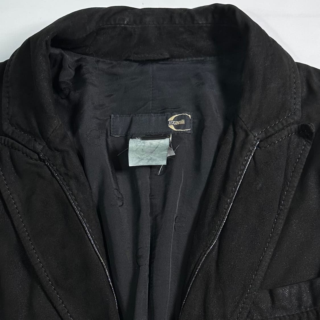 저스트카발리 블랙 스웨이드 블레이저 상품이미지6