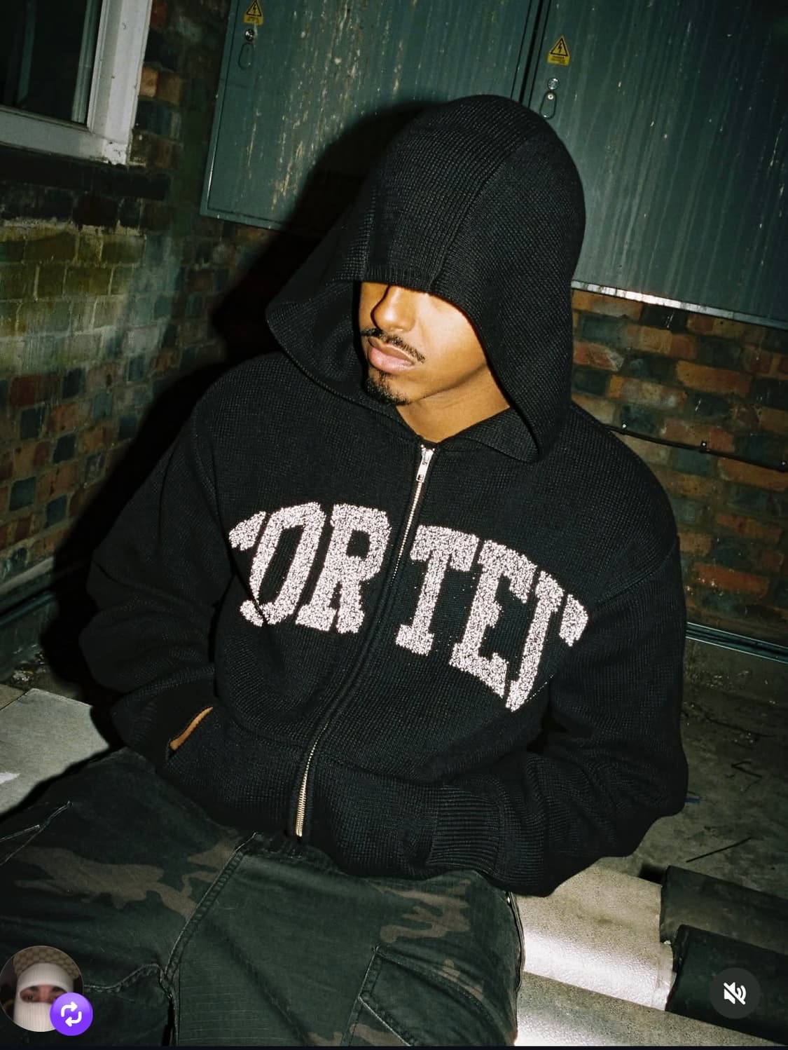 코르테이즈 게릴라즈 컨버터블 카고팬츠 블랙 카모 새상품 상품이미지5