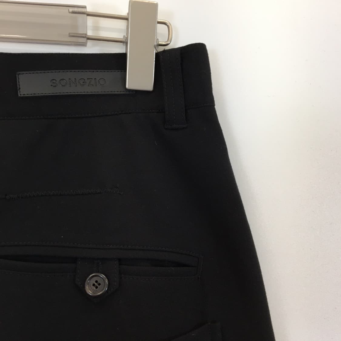 송지오옴므 투턱 시그니처 슬랙스 29 인치 추동 상품이미지4