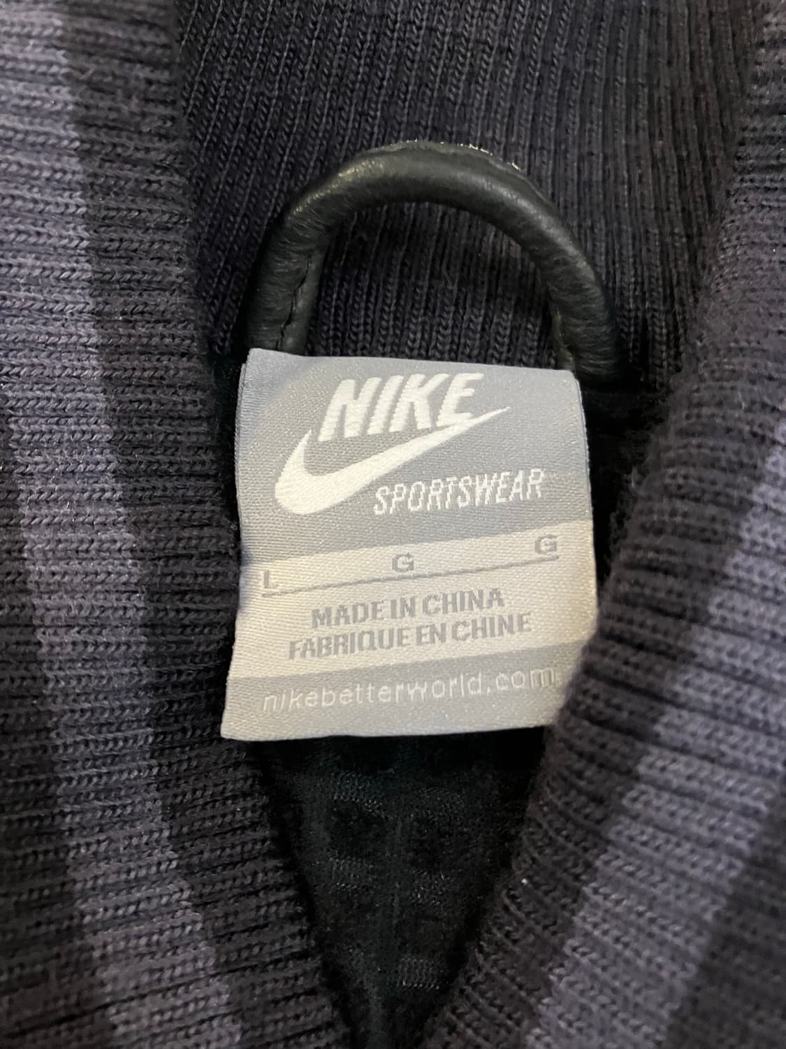 나이키 NYC 디스트로이어 울 레더 바시티 자켓 상품이미지5