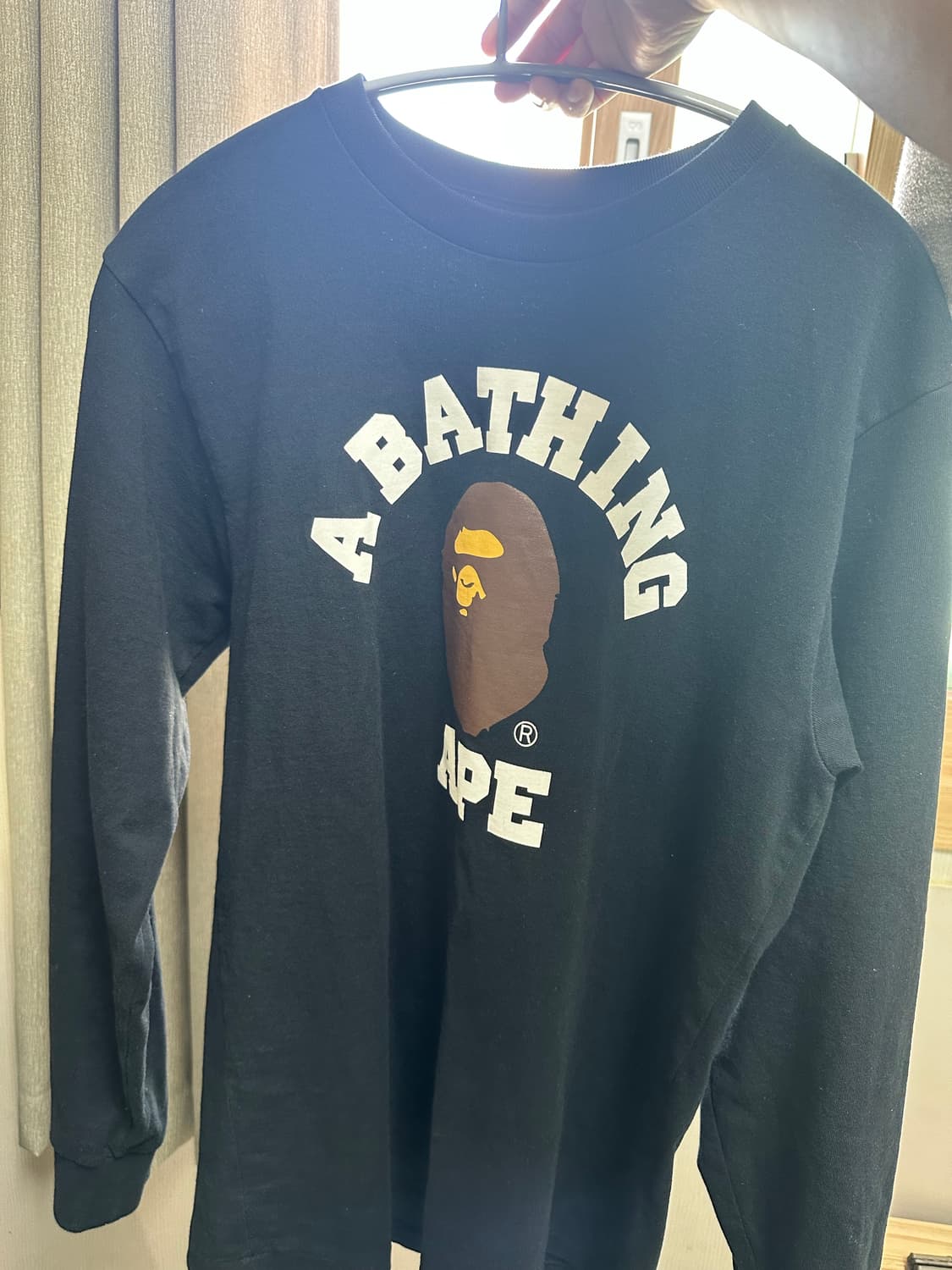 베이프 컬리지 롱슬리브 m 상품이미지2