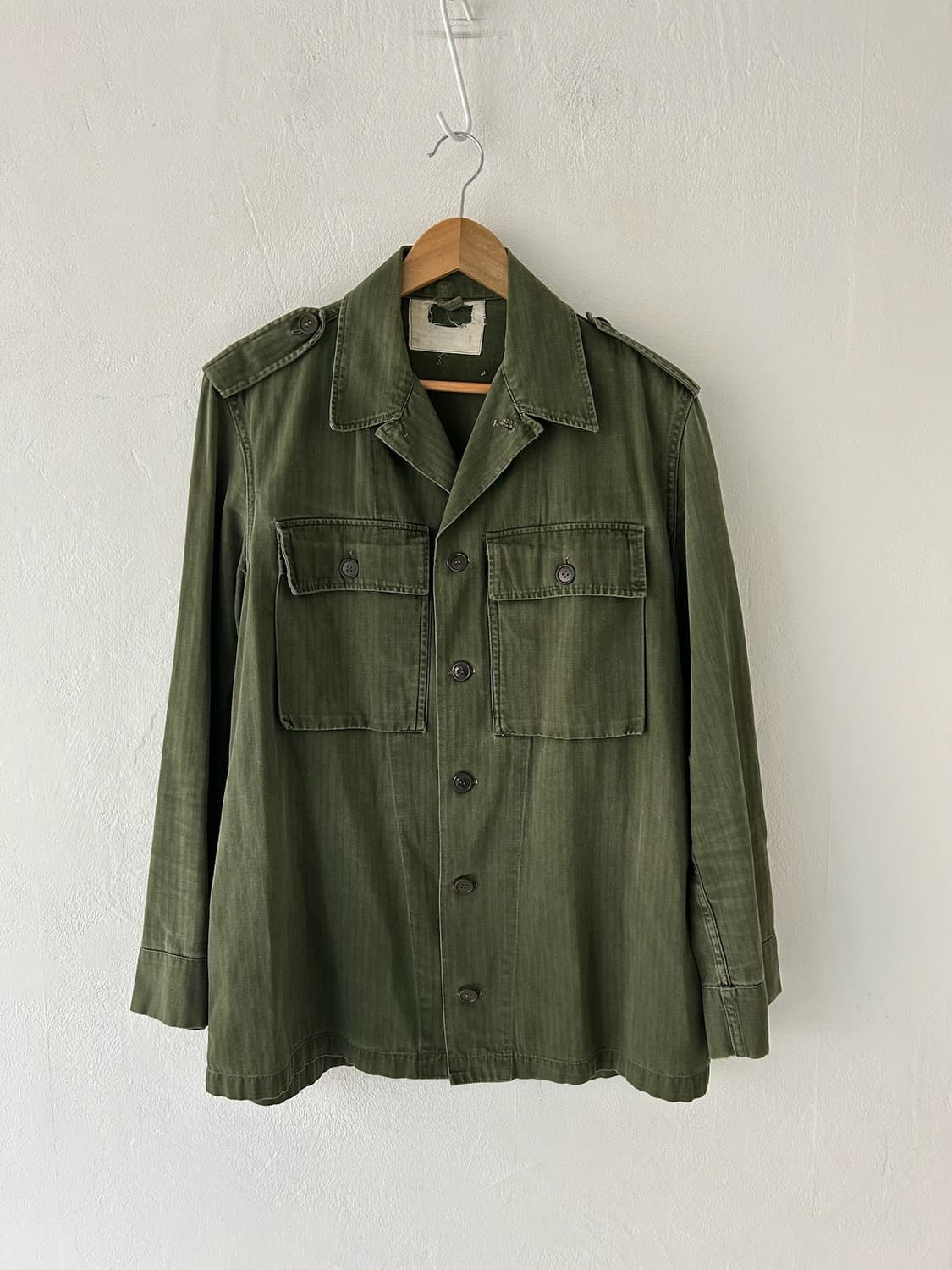 50's Dutch army hbt utility shirt 상품이미지1