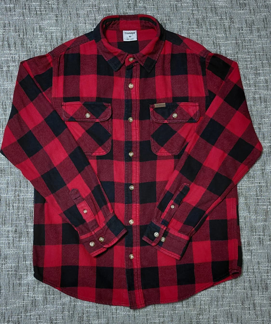 칼하트 체크 셔츠 M 상품이미지1