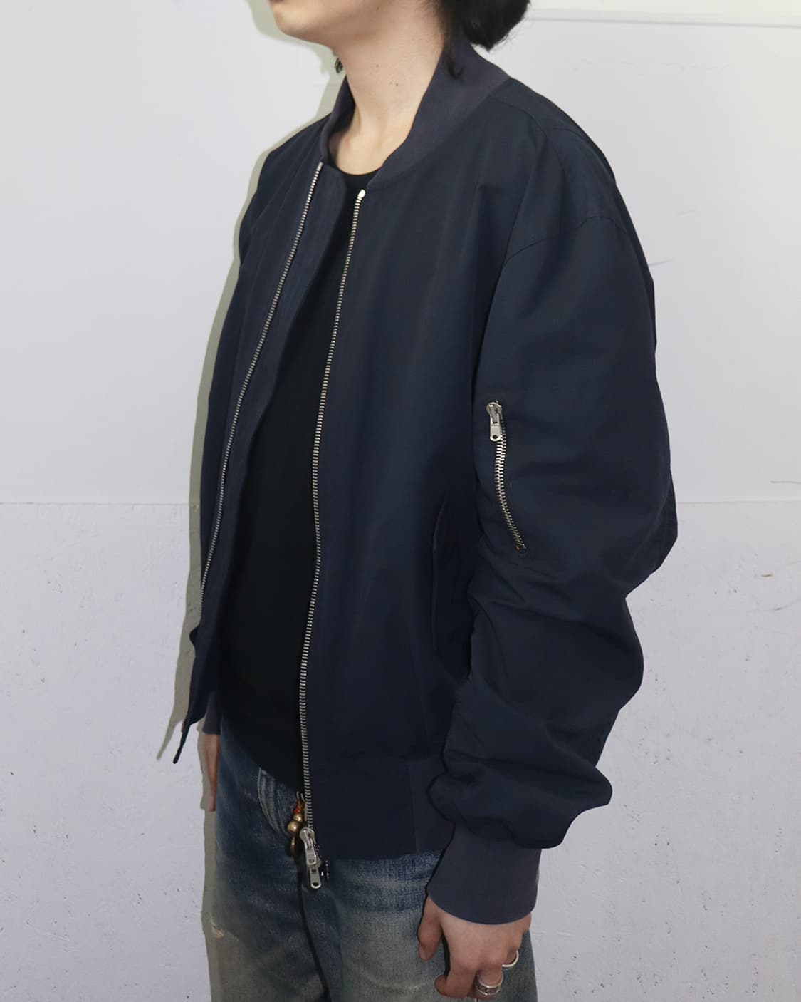 피어 오브 갓 14AW 써드 컬렉션 MA-1 봄버 자켓 네이비 상품이미지3