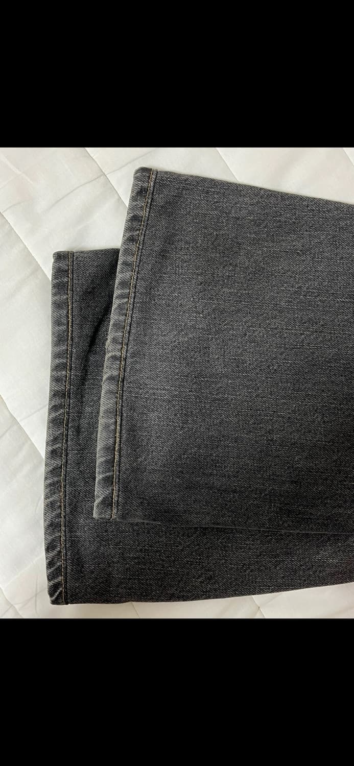 이네기 Moire Bootscut denim pants (grey) 상품이미지2