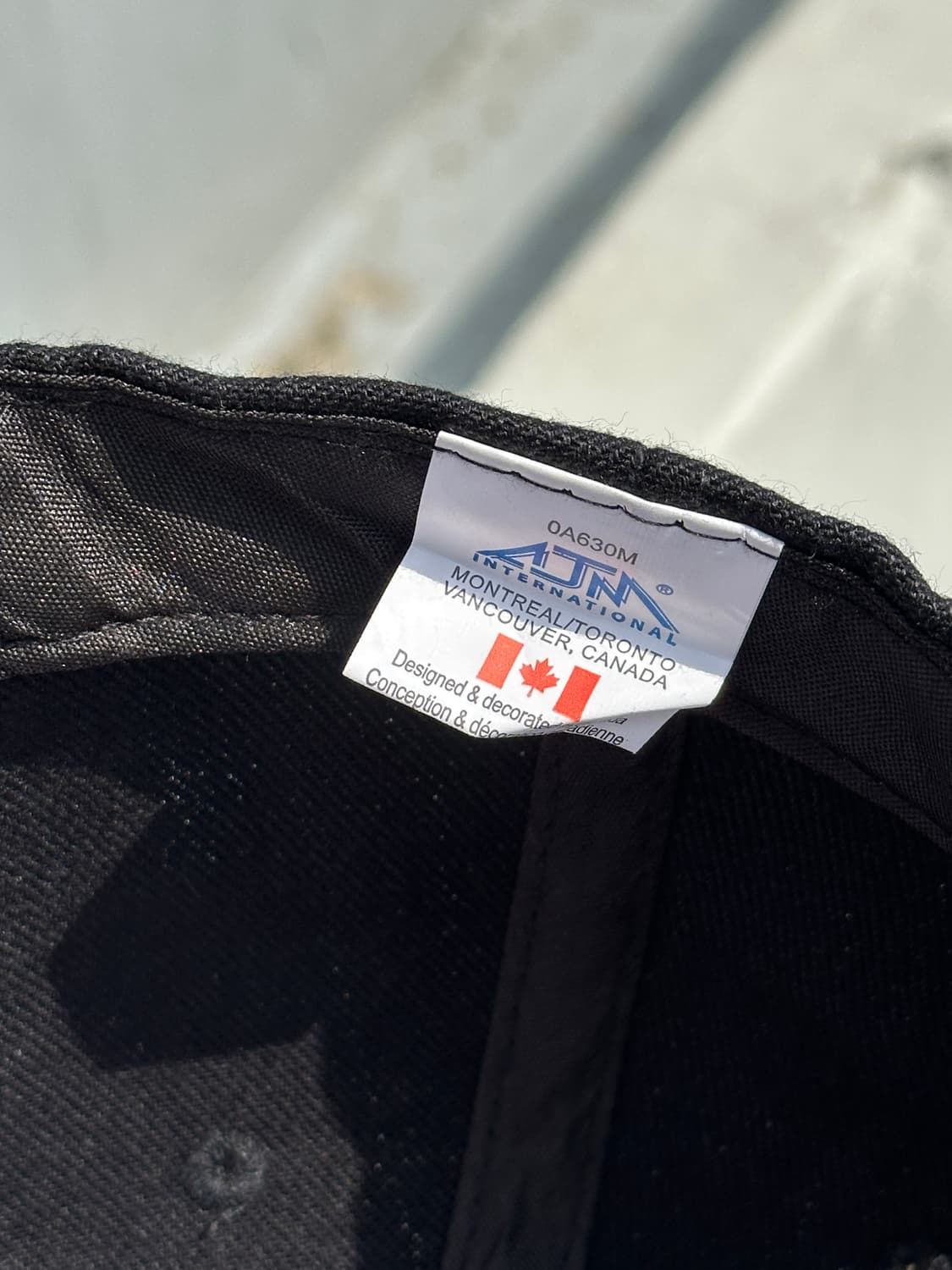 [F] CTR AJM 자수 블랙 워크웨어 빈티지 볼캡 모자 상품이미지6