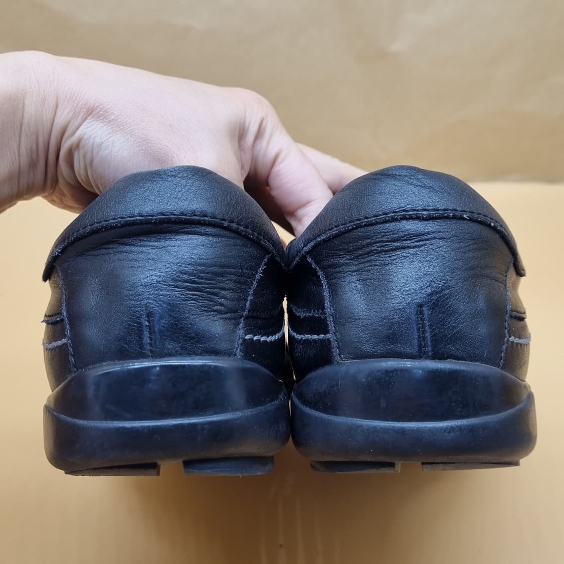 무크 남성가죽스니커즈 실사이즈270. 상품이미지4