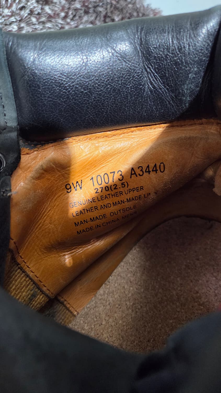 팀버랜드 6인치 워커 블랙  상품이미지9