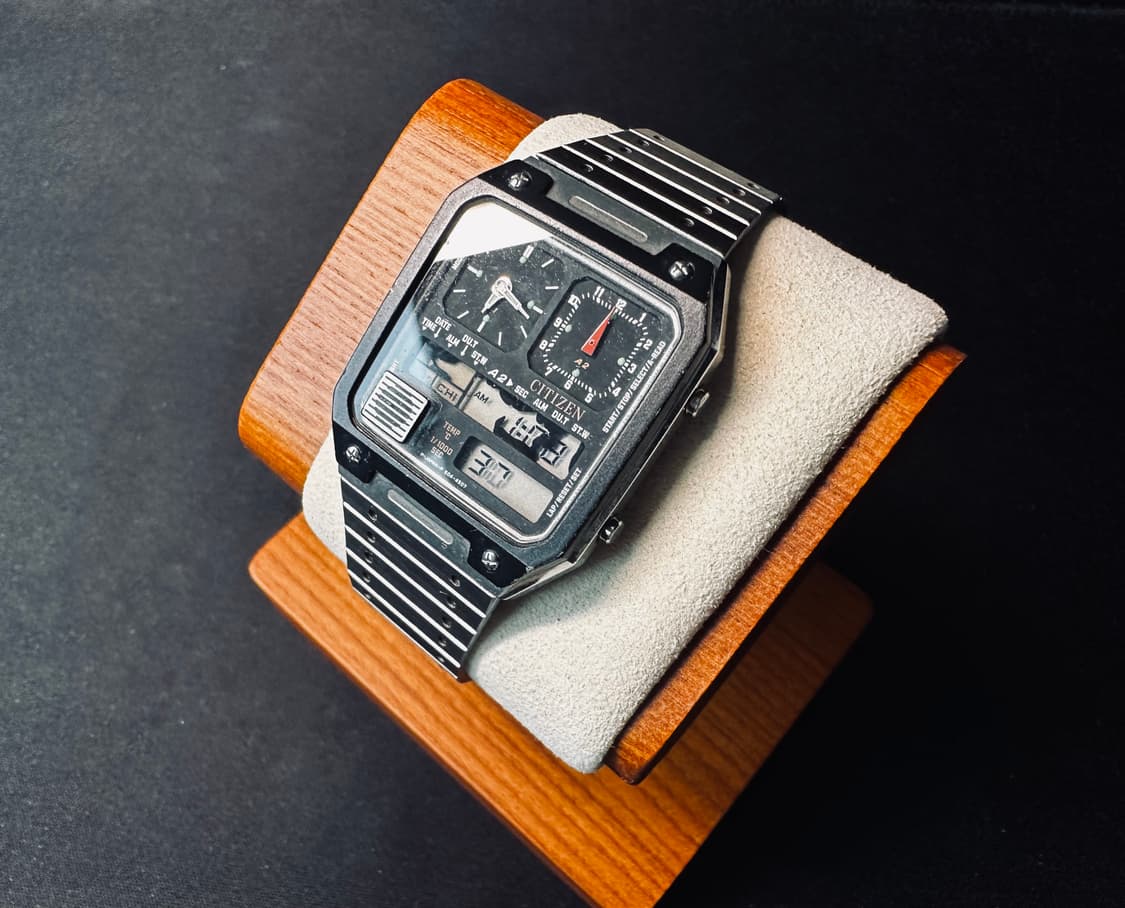 시티즌 아나디지템프 빈티지 쿼츠 시계 판매 상품이미지3