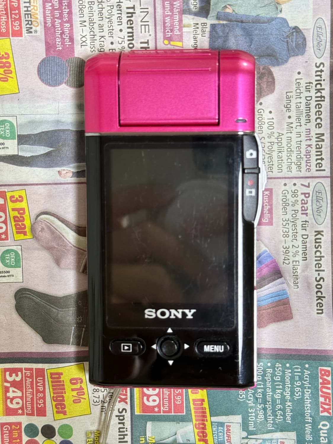 소니_Sony bloggie mhs-pm5 Pink 상품이미지4