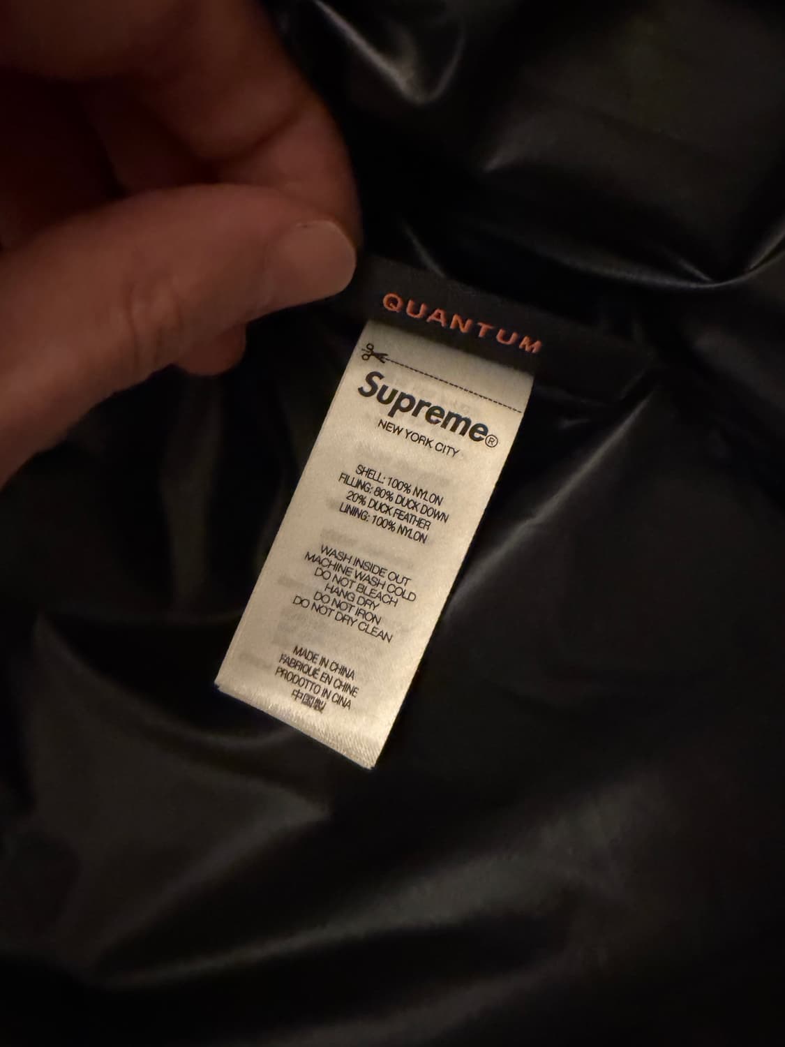 슈프림 마이크로다운 자켓 M 상품이미지4