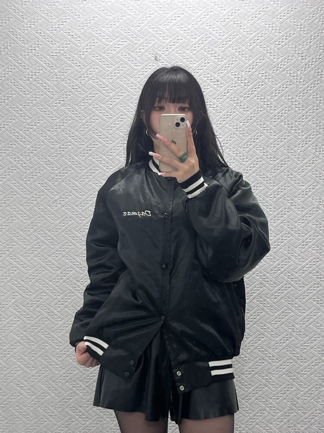 WESTARK USA 새틴 보헤미안 히피 바시티 자켓 L C12536 상품이미지2