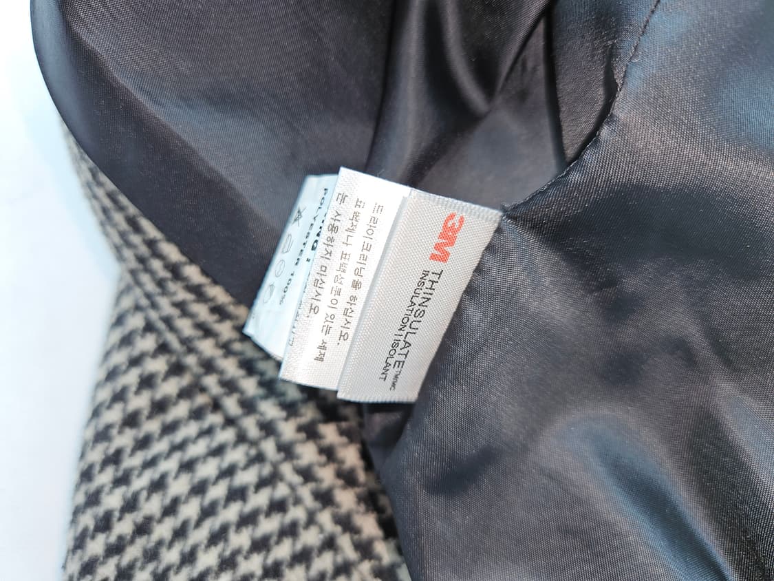 라퍼지스토어 울 체크 블레이저 자켓 신슐레이트 S 상품이미지3