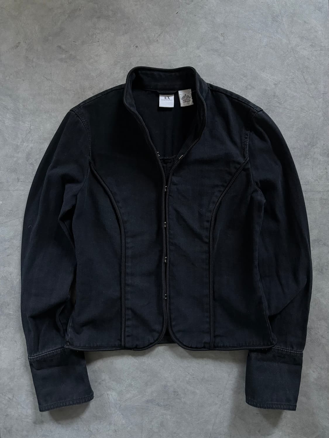 Armani Exchange 아르마니 익스체인지 블랙 데님 자켓 상품이미지4