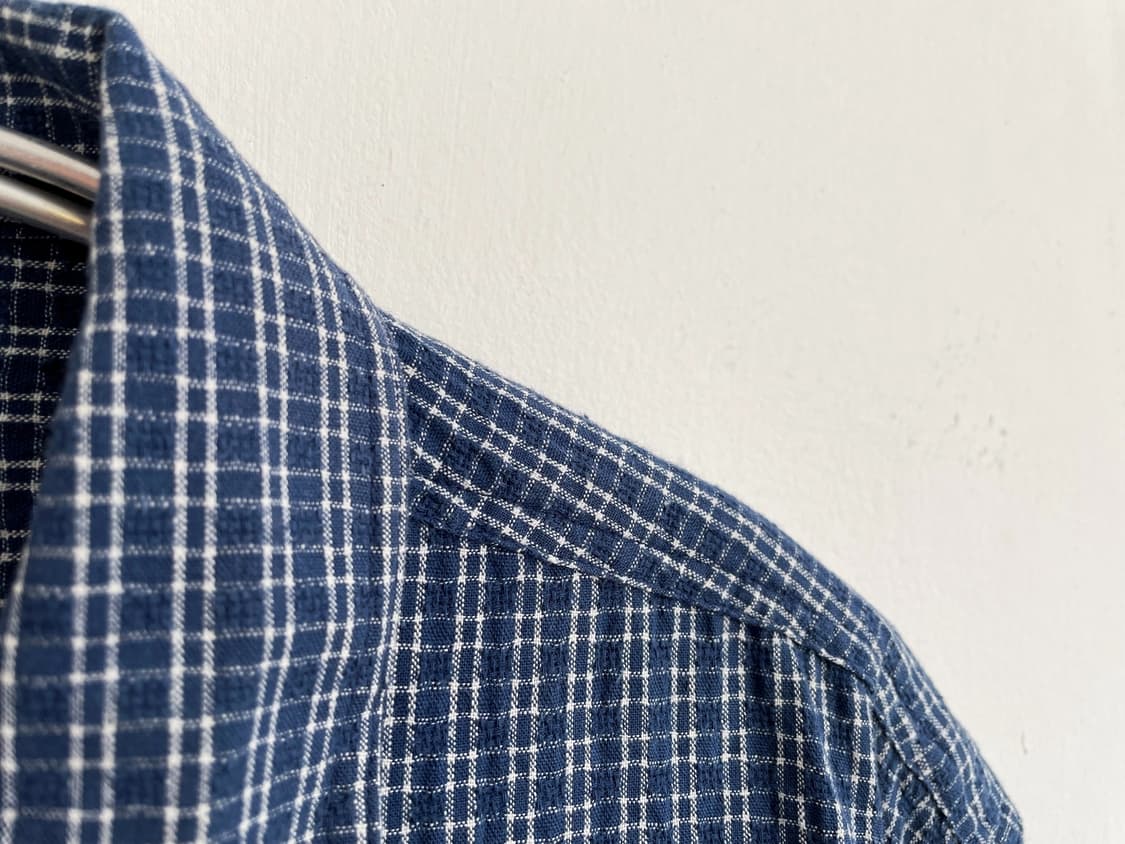 Patterned front pocket H/S shi 상품이미지4