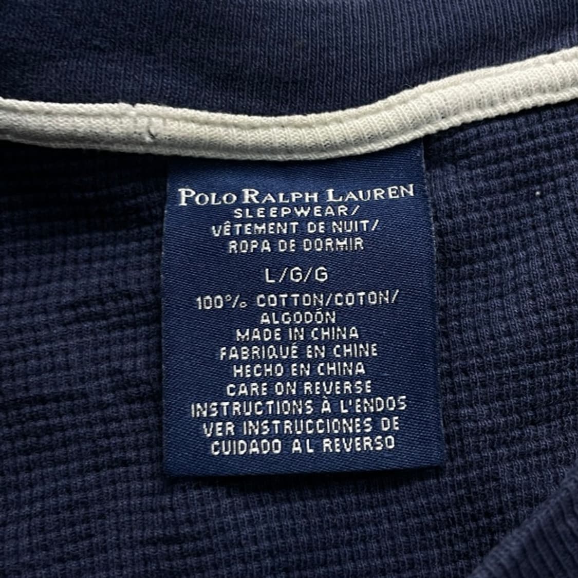 100 폴로 와플 롱슬리브 상품이미지3