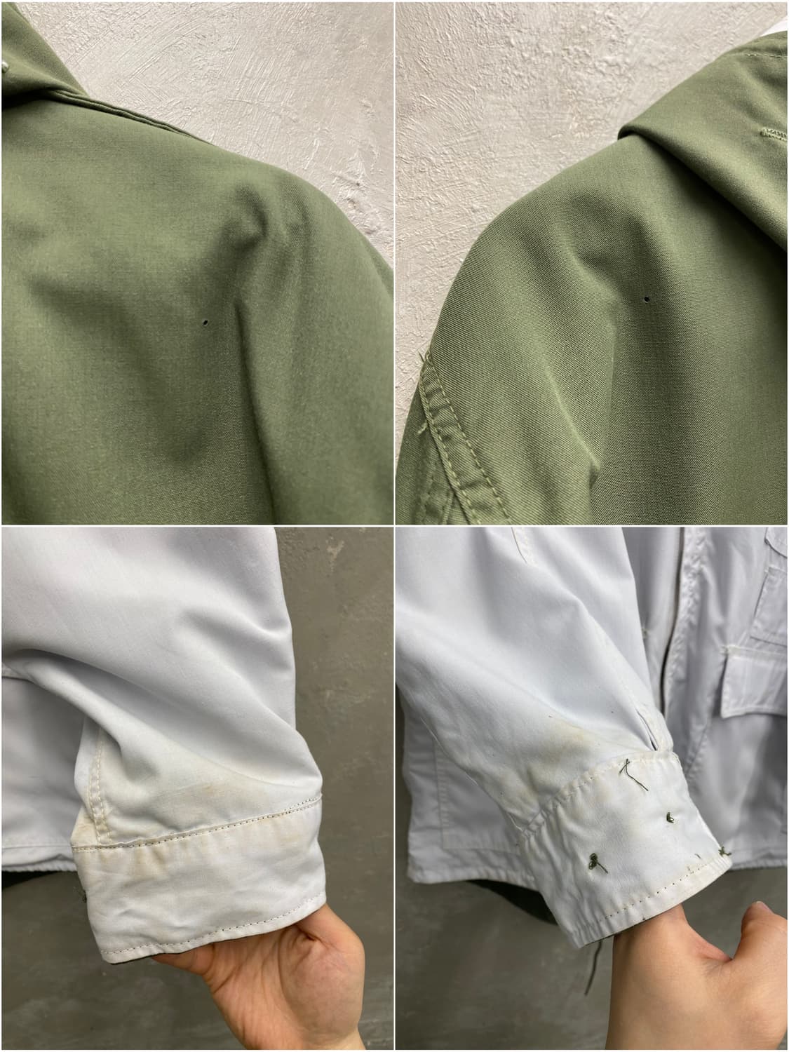 [L] 8-90s 한국군 밀리터리 리버서블 스키파카 자켓 상품이미지7