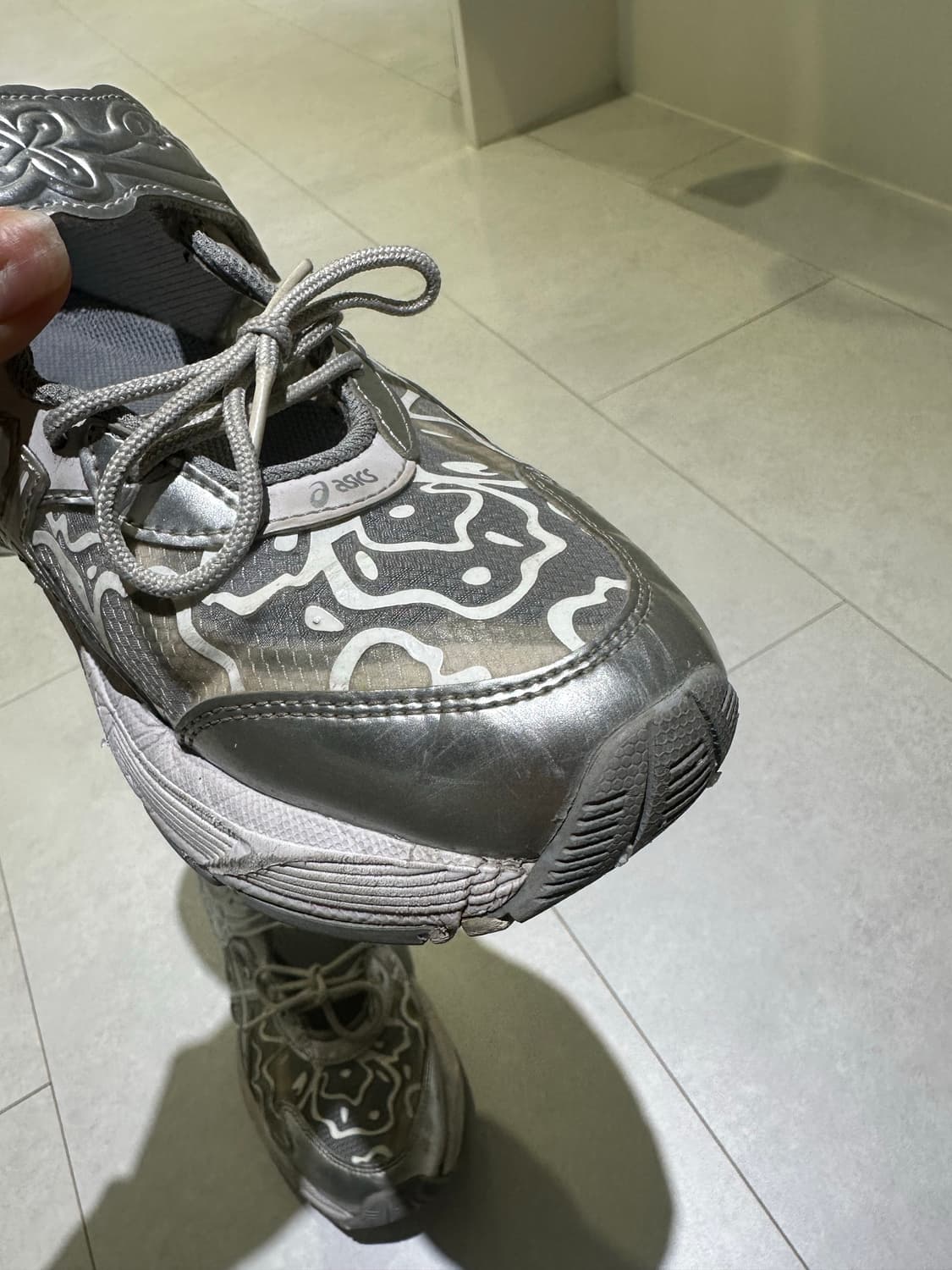 아식스 X 세실리에 반센 GT-2160 실버 71/2 255 상품이미지4