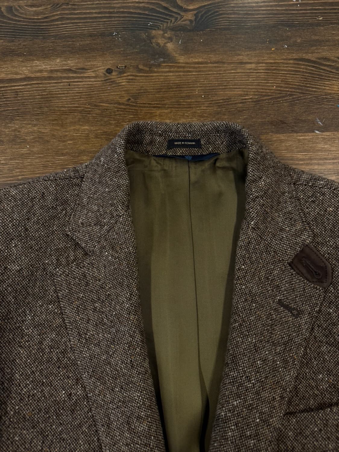 마시모듀티 트위드 자켓 남성100 상품이미지4