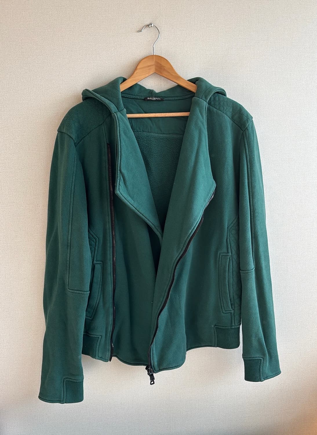 Quilting Biker Hoodie  상품이미지3