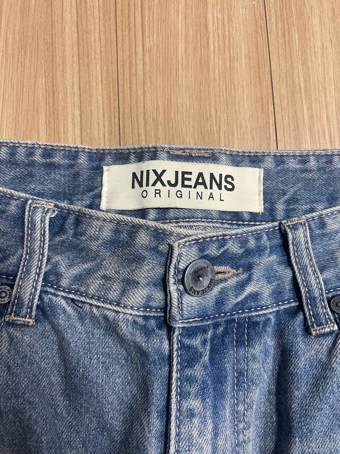 스트레이트핏 청바지 상품이미지4