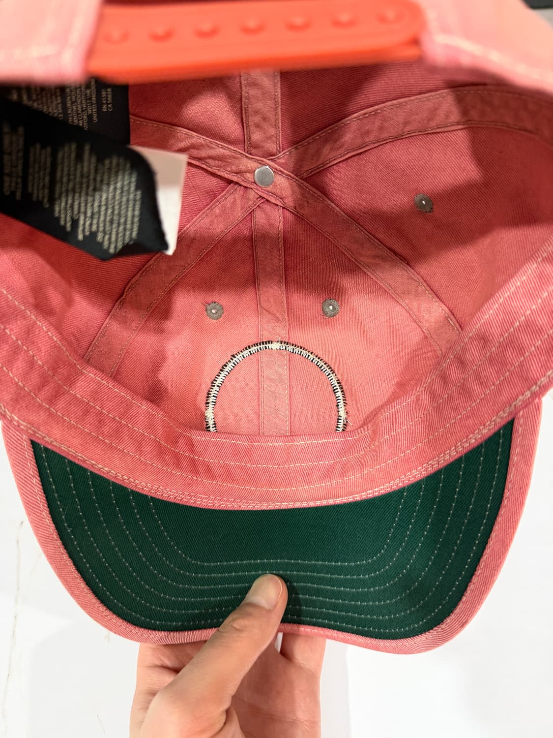 [OS/미품] RRL 윙로고 볼캡 핑크 상품이미지2