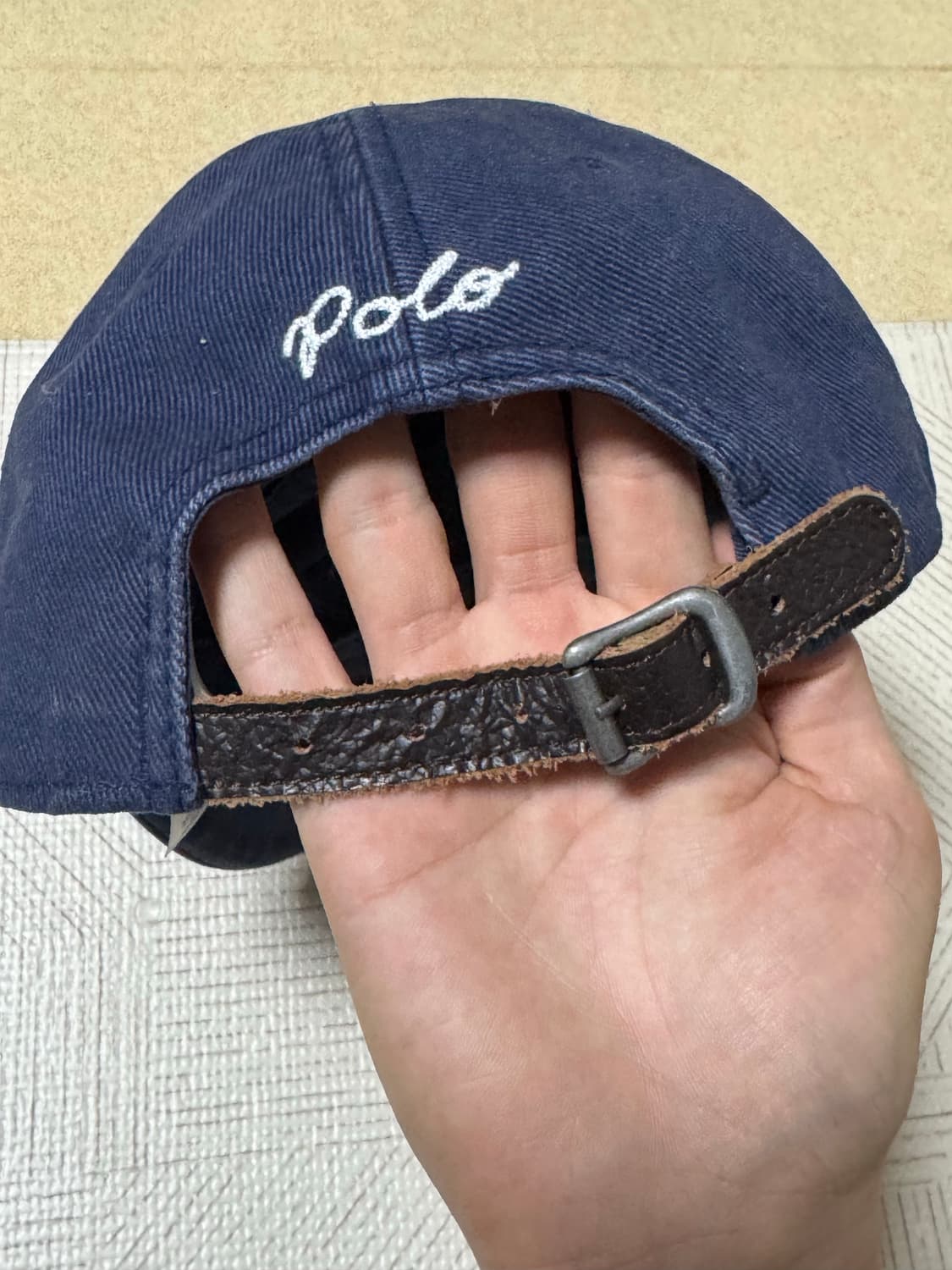 랄프로렌 아플리케 트윌 볼캡 상품이미지4