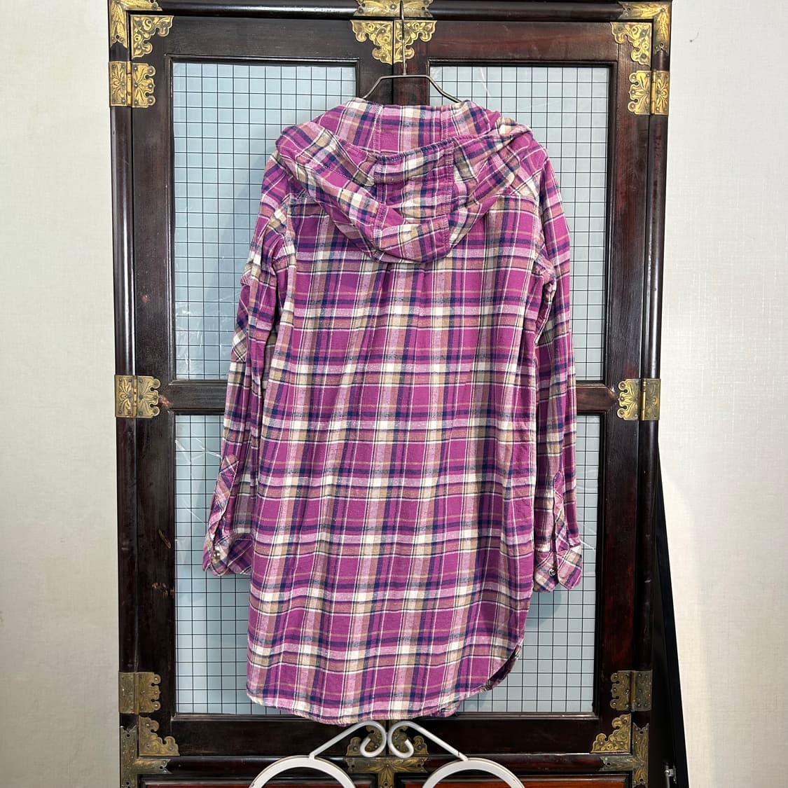 히스테릭 글래머 타탄체크 플란넬 파카 상품이미지4