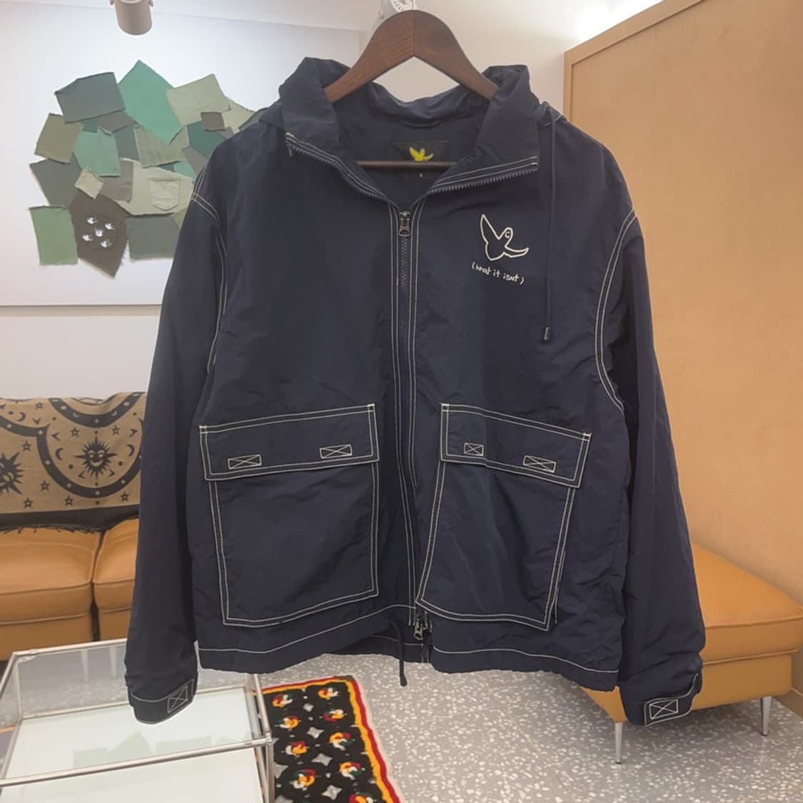 마크곤잘레스 빈티지 스케치스티치 바람막이 자켓 S C07249 상품이미지3